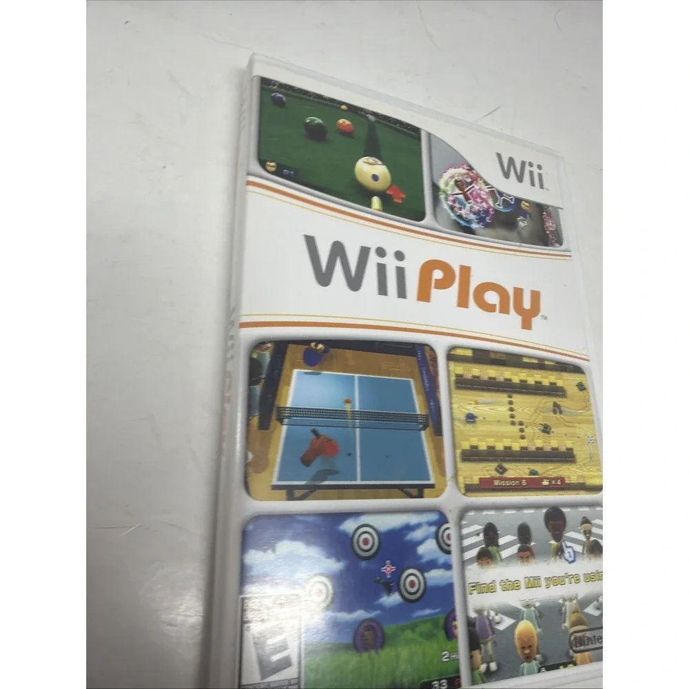 Wii Play (Nintendo Wii, 2007)‎ CIB w/Manual Tested And Working